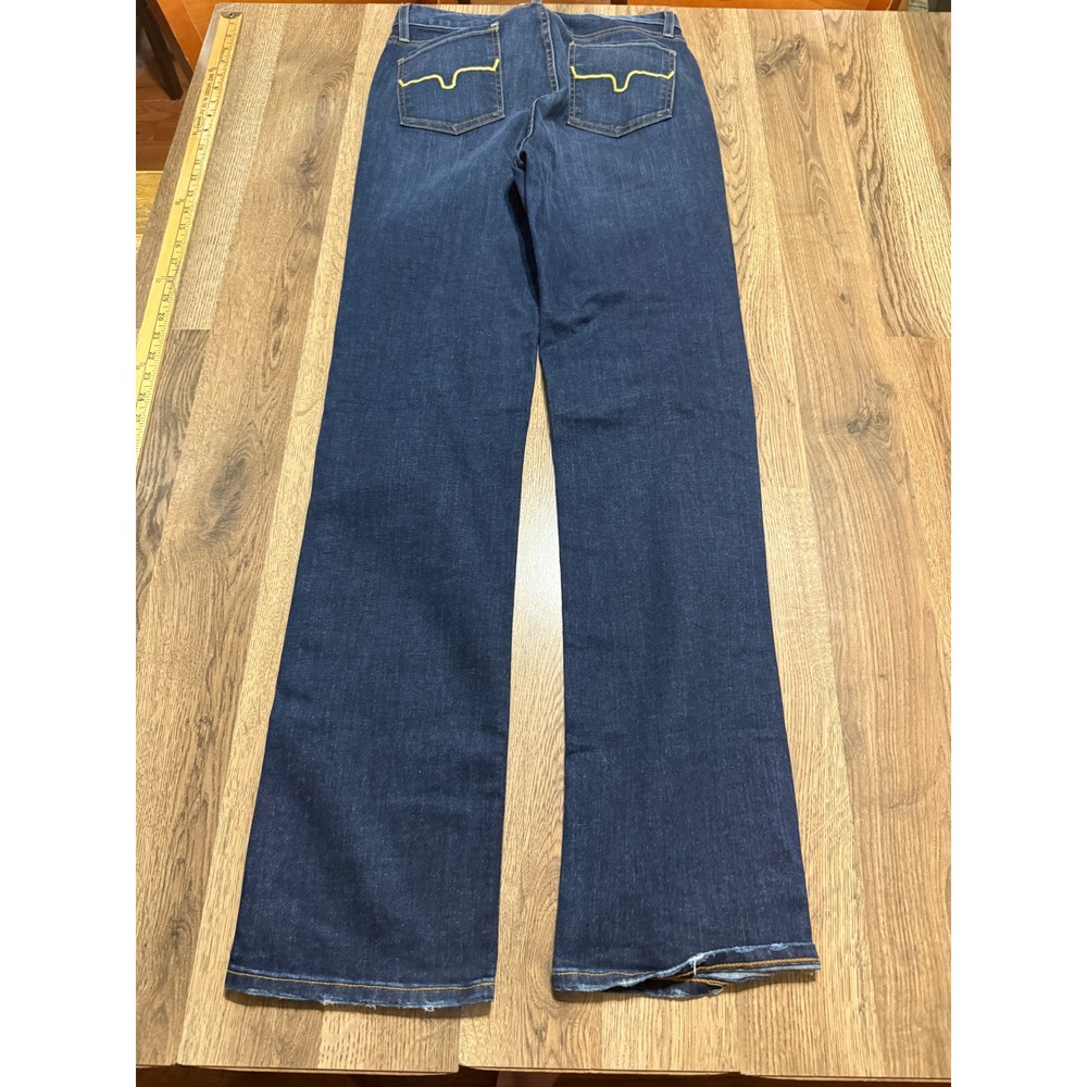 Kimes Ranch Jeans Women Size 8/32 Blue Denim Sarah Jeans Straight Leg Mid Rise - Picture 2 of 10